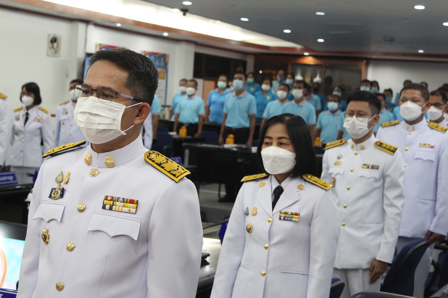 จังหวัดยโสธร จัดพิธีมอบเงินพระราชทานขวัญถุงกองทุนแม่ของแผ่นดิน ประจำปี 2564-2565 และรางวัลเชิดชูเกียรติกองทุนแม่ของแผ่นดินดีเด่น จังหวัดยโสธร ประจำปี 2565 ภายใต้แนวคิด 90 พรรษา แม่ของแผ่นดิน “ร้อยความรัก รวมดวงใจ ประชาไทยร่มเย็น”