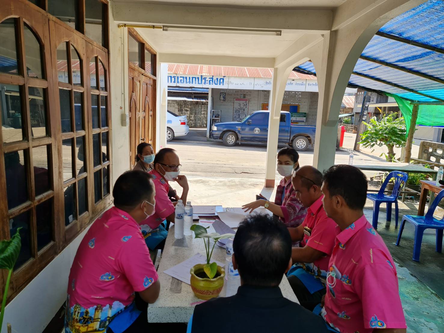 ??พช.ยโสธร ติดตามการสร้างบ้านครัวเรือนตามโครงการบ้านห่วงใยจากใจ GLO ประจำปี 2565