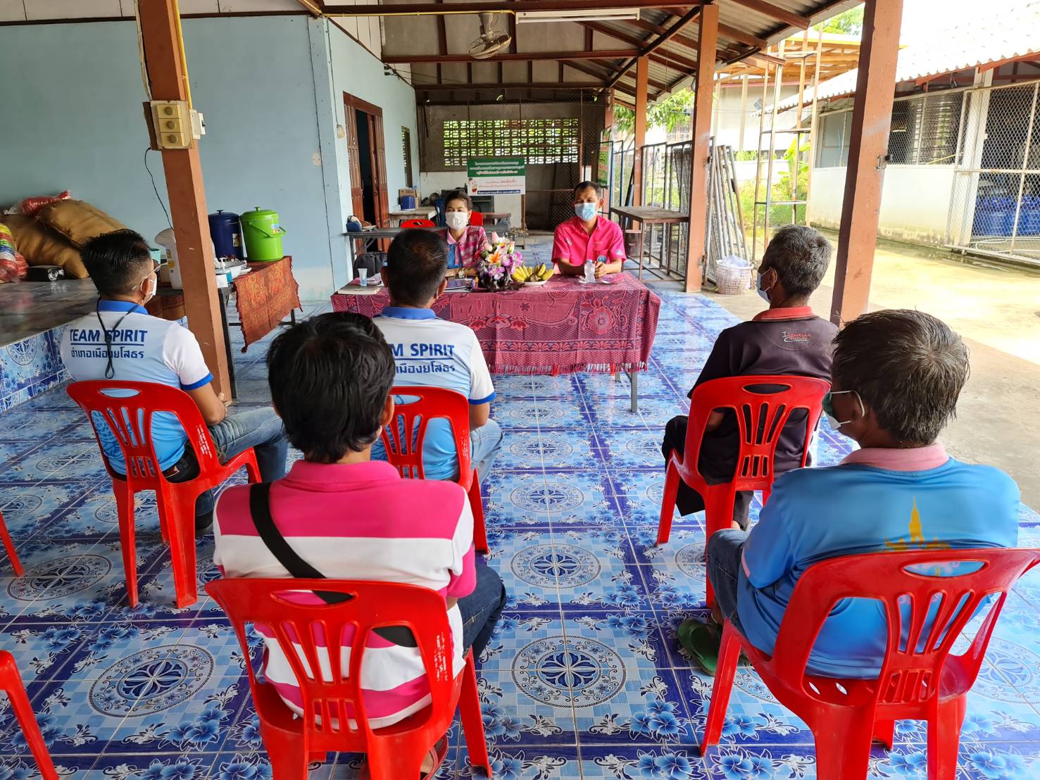 พช.ยโสธร ติดตามการสร้างบ้านครัวเรือนตามโครงการบ้านห่วงใยจากใจ GLO ประจำปี 2565