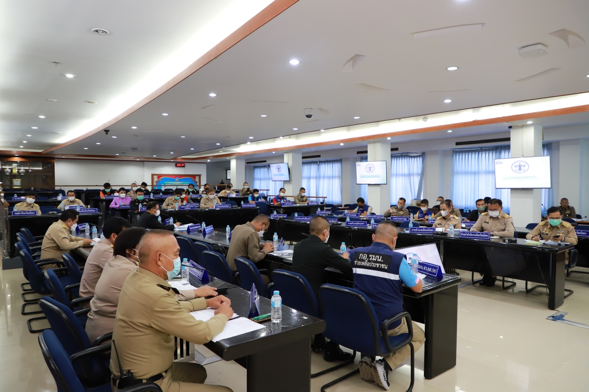 พช.ยโสธร ร่วมประชุมคณะกรรมการรักษาความมั่นคงและความเรียบร้อยจังหวัดยโสธร ประจำเดือน ตุลาคม 2565