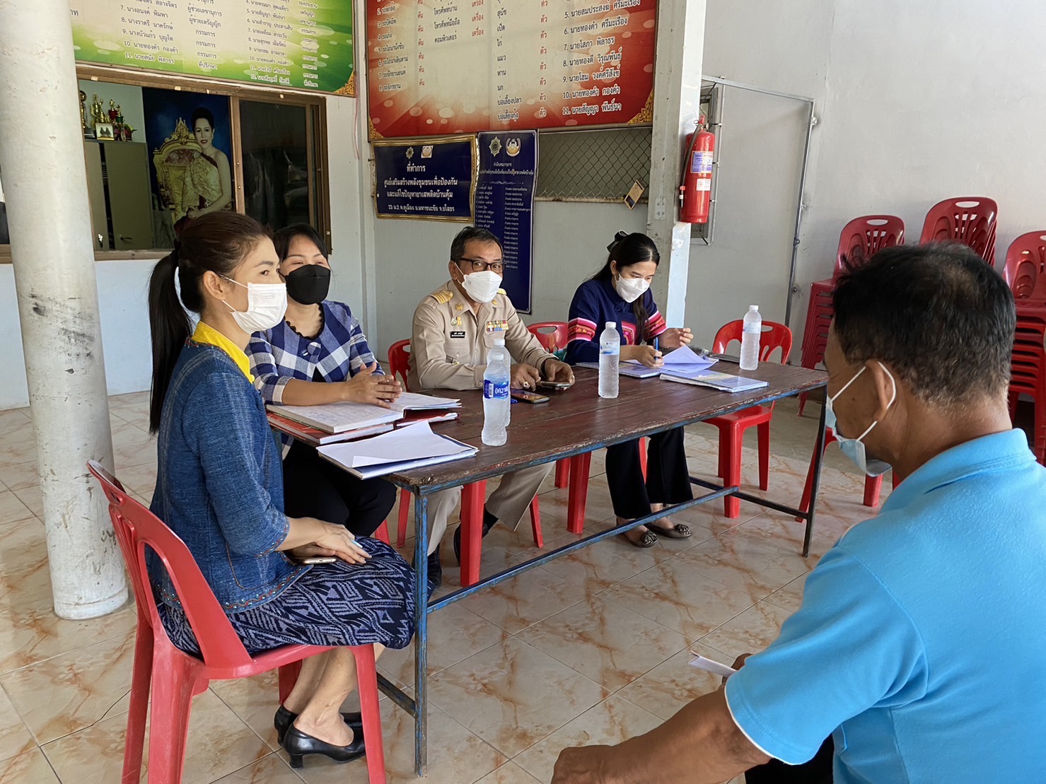 (น้ำเงิน) กรมการพัฒนาชุมชนลงพื้นที่ถอดบทเรียนผู้นำพัฒนาชุมชนต้นแบบด้านกองทุนแม่ของแผ่นดิน ในวาระครบรอบ 60 ปี กรมการพัฒนาชุมชน