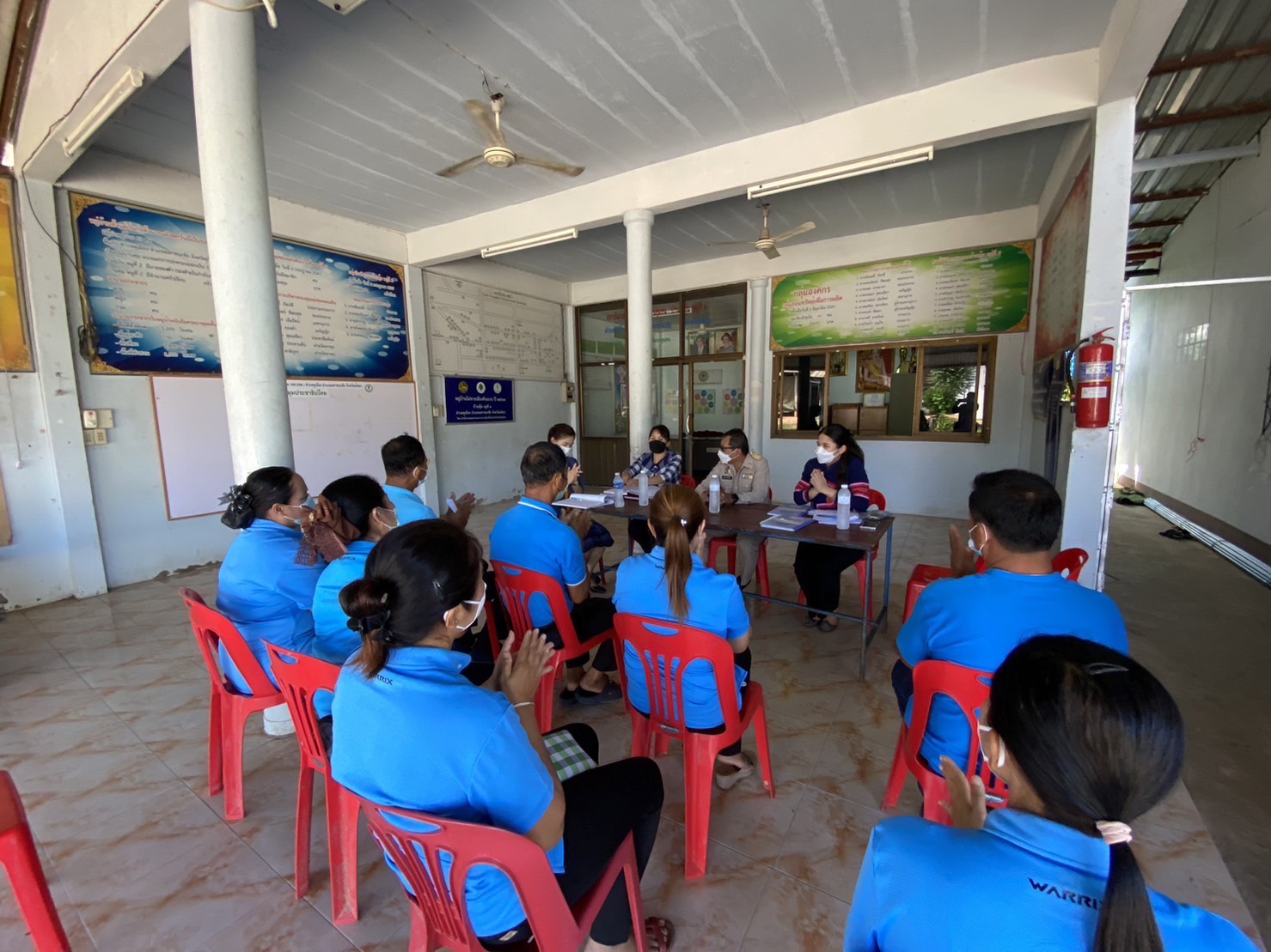 (น้ำเงิน) กรมการพัฒนาชุมชนลงพื้นที่ถอดบทเรียนผู้นำพัฒนาชุมชนต้นแบบด้านกองทุนแม่ของแผ่นดิน ในวาระครบรอบ 60 ปี กรมการพัฒนาชุมชน