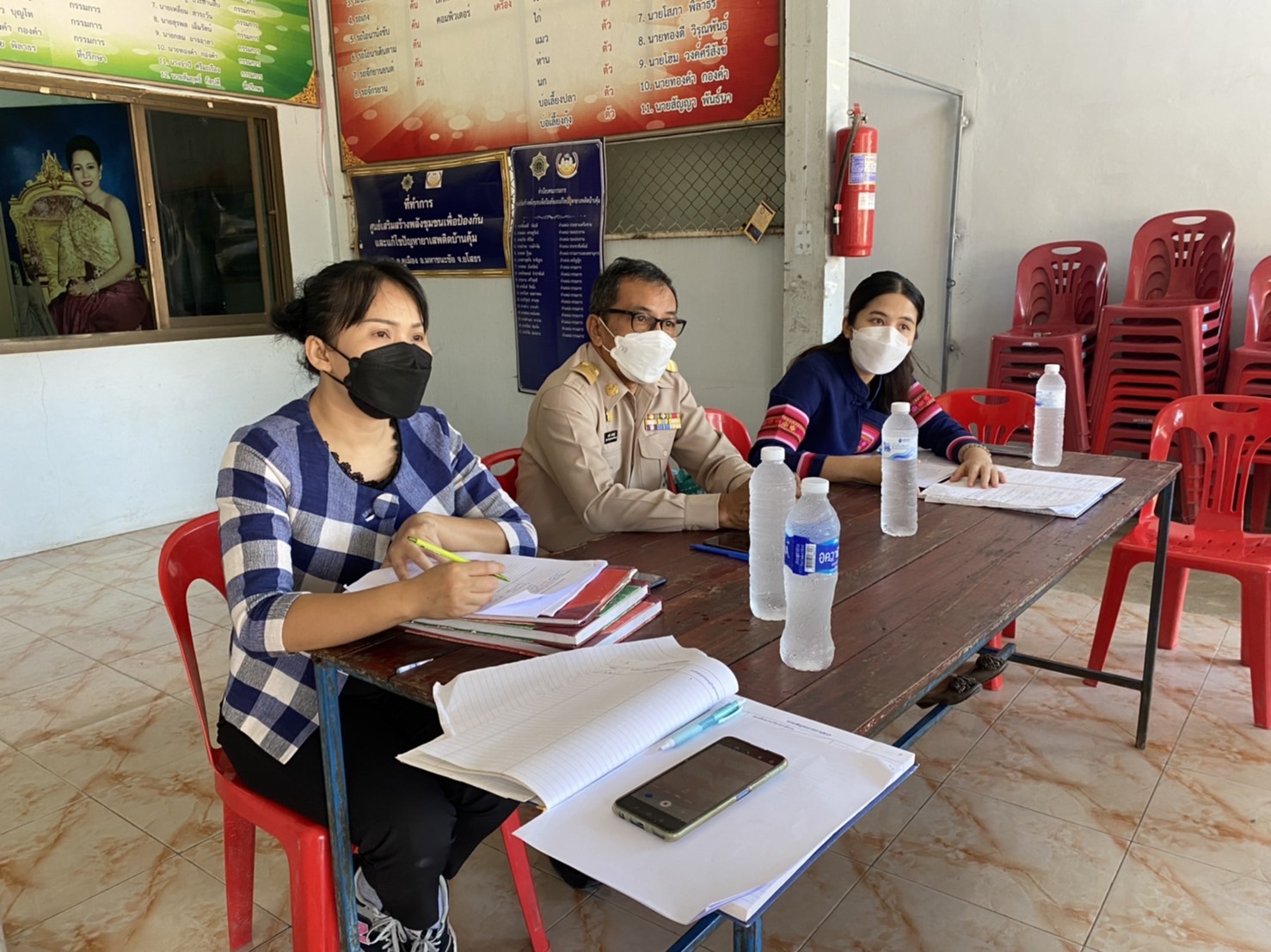 (น้ำเงิน) กรมการพัฒนาชุมชนลงพื้นที่ถอดบทเรียนผู้นำพัฒนาชุมชนต้นแบบด้านกองทุนแม่ของแผ่นดิน ในวาระครบรอบ 60 ปี กรมการพัฒนาชุมชน