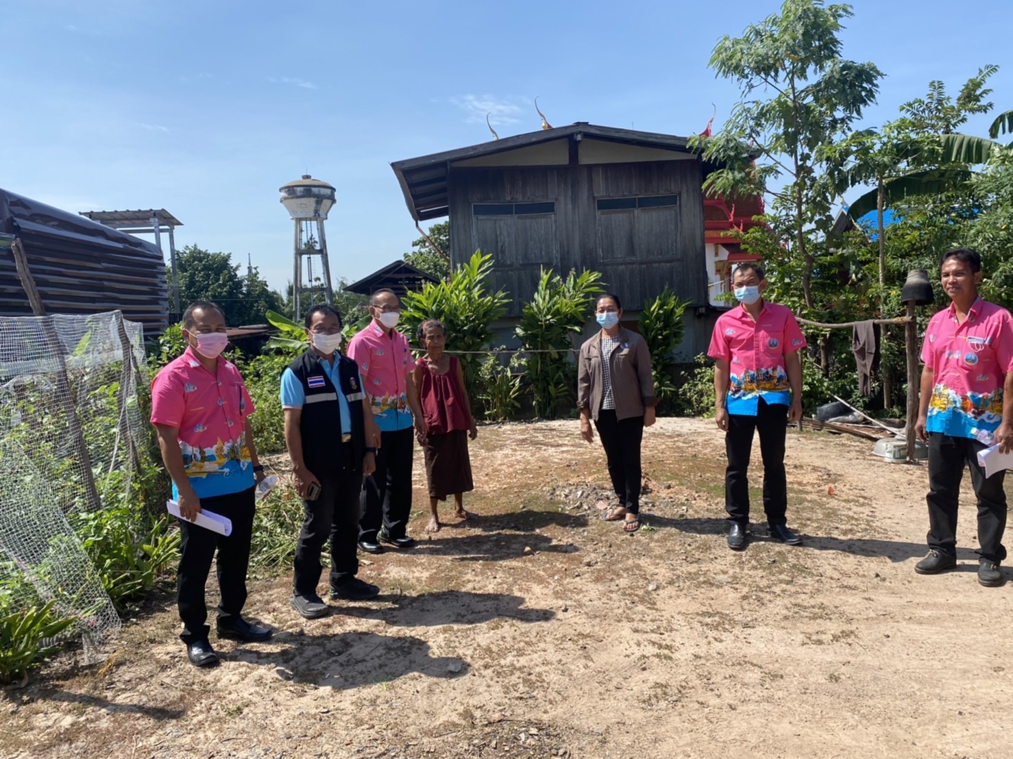 ??พช.ยโสธร ติดตามการสร้างบ้านครัวเรือนตามโครงการบ้านห่วงใยจากใจ GLO ประจำปี 2565