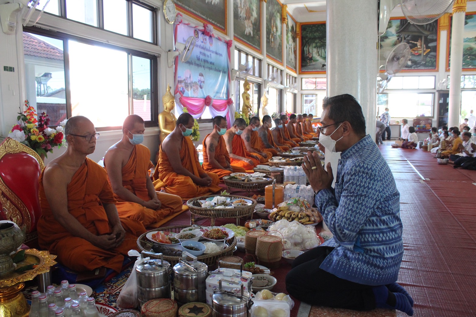 ?พช.ยโสธร จัดกิจกรรมเนื่องในวันคล้ายวันก่อตั้งกรมการพัฒนาชุมชน ครบรอบ 60 ปี