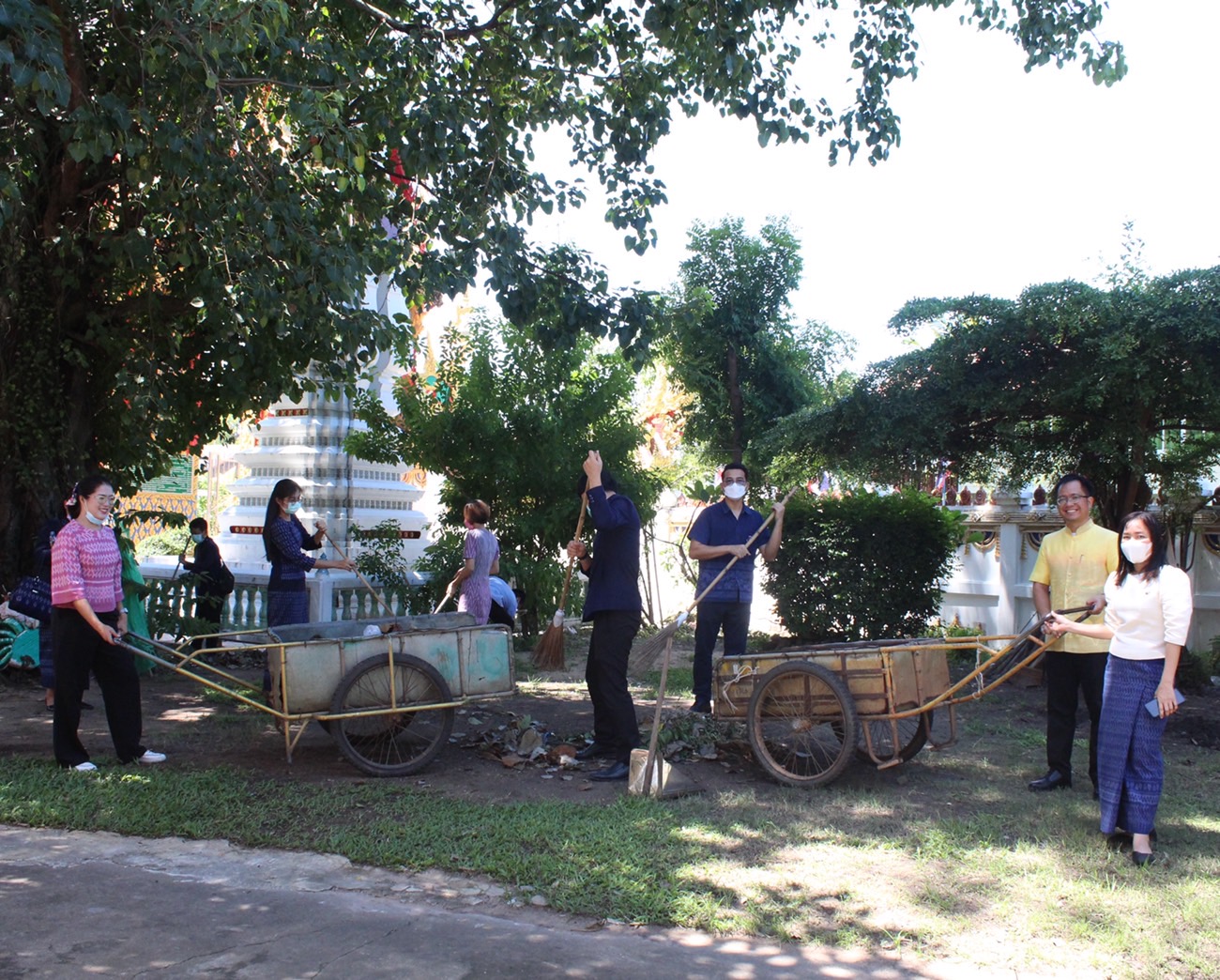 ?พช.ยโสธร จัดกิจกรรมเนื่องในวันคล้ายวันก่อตั้งกรมการพัฒนาชุมชน ครบรอบ 60 ปี