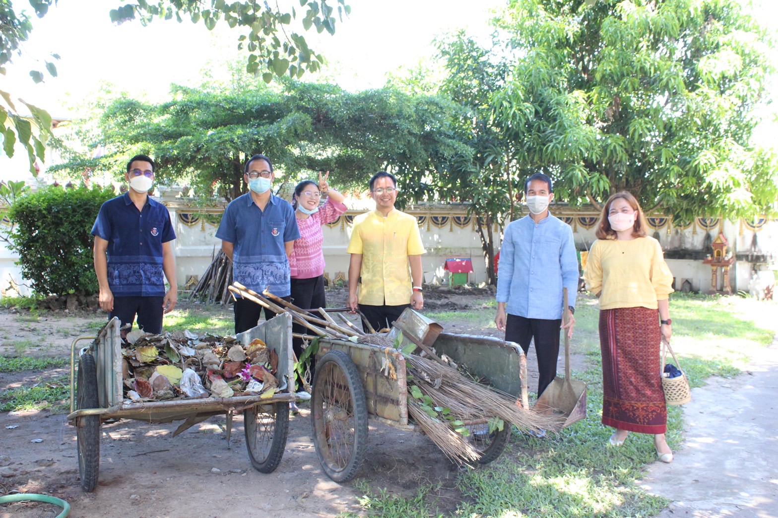 ?พช.ยโสธร จัดกิจกรรมเนื่องในวันคล้ายวันก่อตั้งกรมการพัฒนาชุมชน ครบรอบ 60 ปี