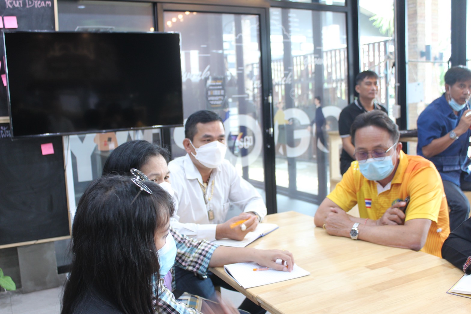 ?ยโสธร ประชุมสภากาแฟ ระดมความคิด พัฒนากิจกรรมเครือข่าย โคก หนอง นา สู่ วิสาหกิจเพื่อสังคม จังหวัดยโสธร