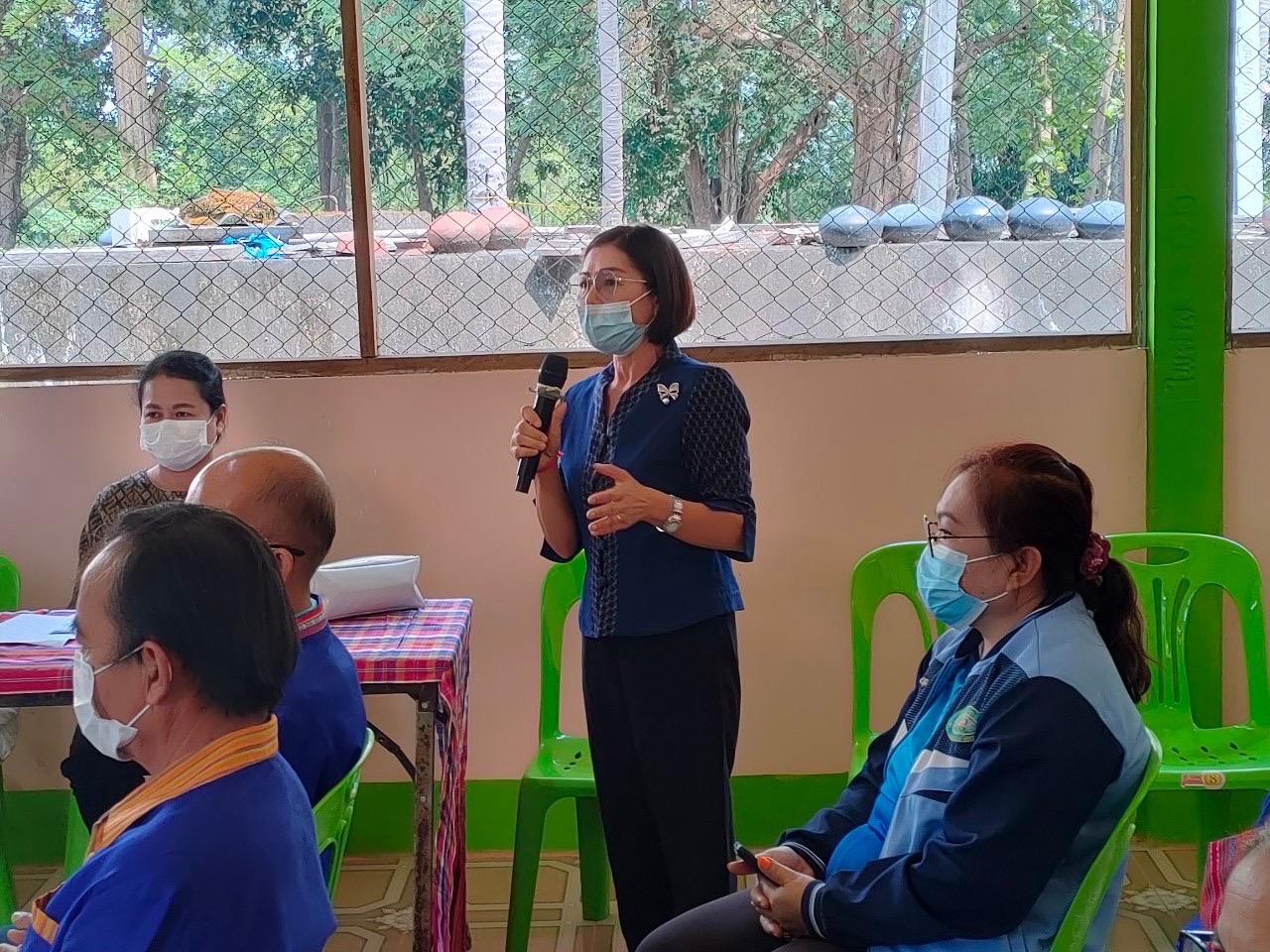 พช.ยโสธร ลงพื้นที่คัดเลือกกลุ่มผู้ผลิต ผู้ประกอบการ OTOP ตามโครงการ ส่งเสริมผลิตภัณฑ์ด้านการท่องเที่ยว กิจกรรมหลัก พัฒนายกระดับคุณภาพผ้าทอ