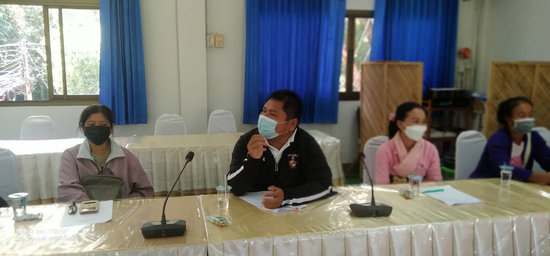 พช.ยโสธรประชุมขับเคลื่อนการดำเนินงาน “โคก หนอง นา โมเดล “อำเภอค้อวัง จังหวัดยโสธร