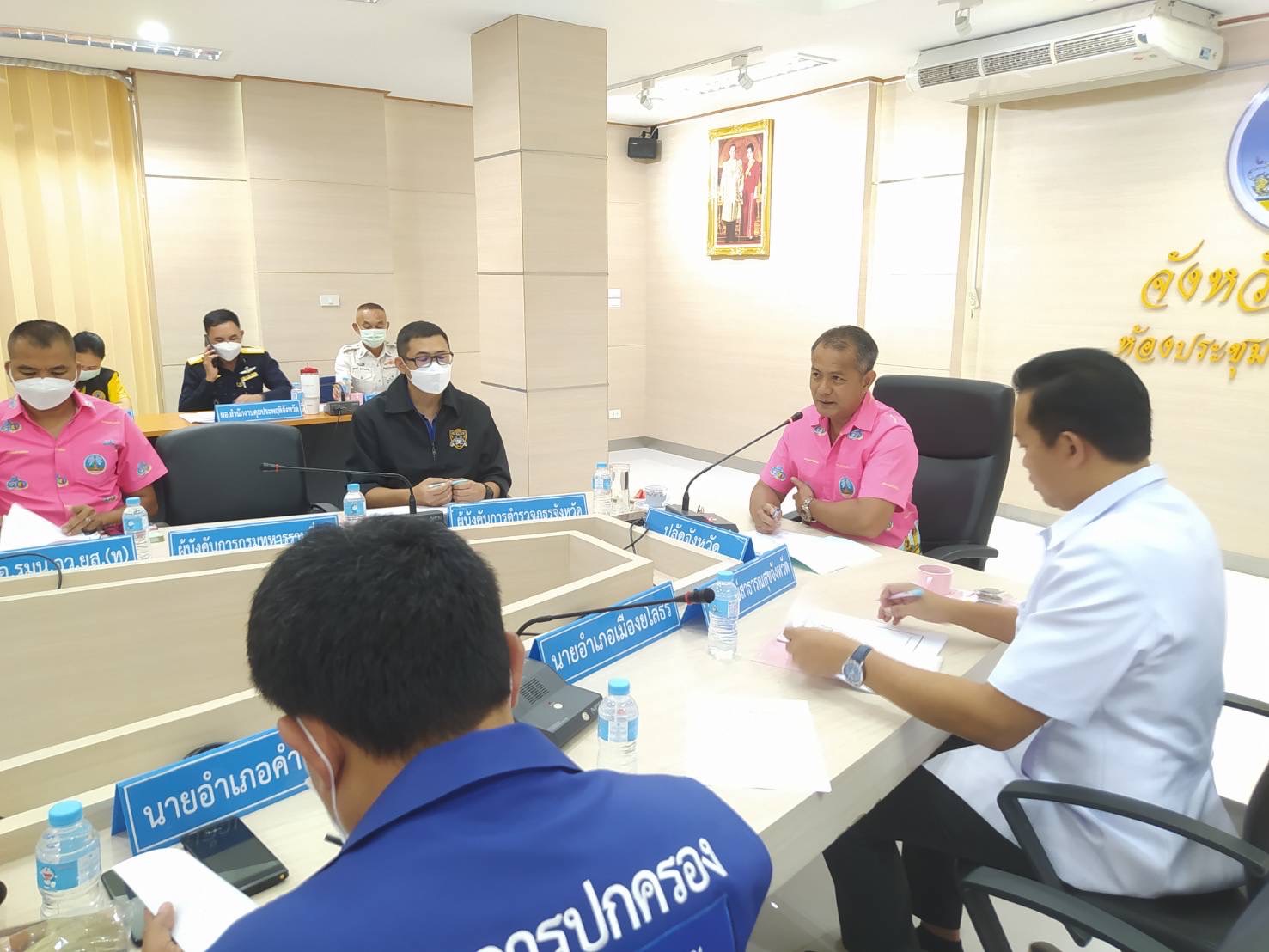 ?พช.ยโสธร ร่วมประชุมคณะทำงานโต๊ะข่าวเพื่อเฝ้าระวังยาเสพติดระดับพื้นที่จังหวัดยโสธร ประจำเดือน ตุลาคม