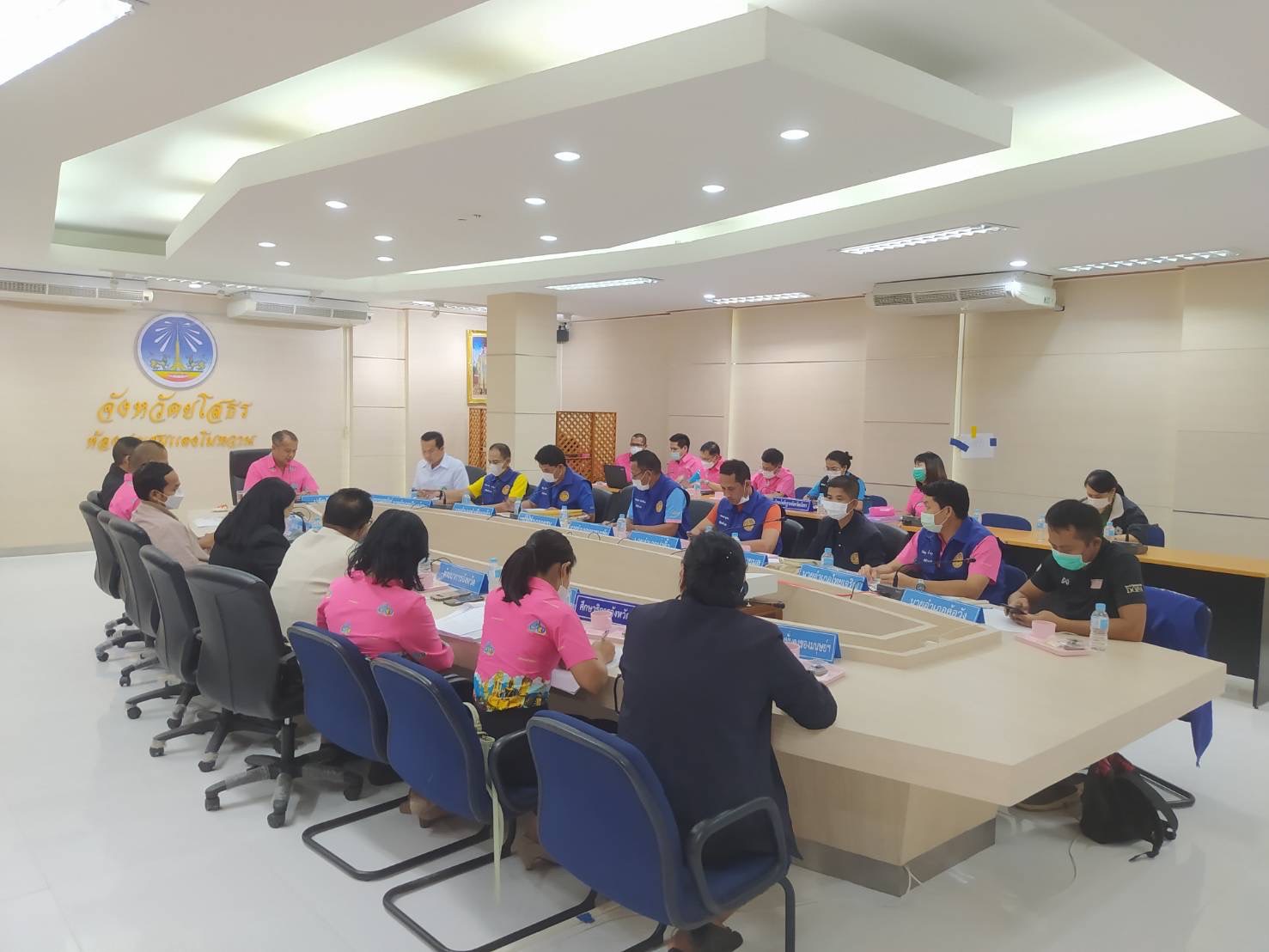 ?พช.ยโสธร ร่วมประชุมคณะทำงานโต๊ะข่าวเพื่อเฝ้าระวังยาเสพติดระดับพื้นที่จังหวัดยโสธร ประจำเดือน ตุลาคม