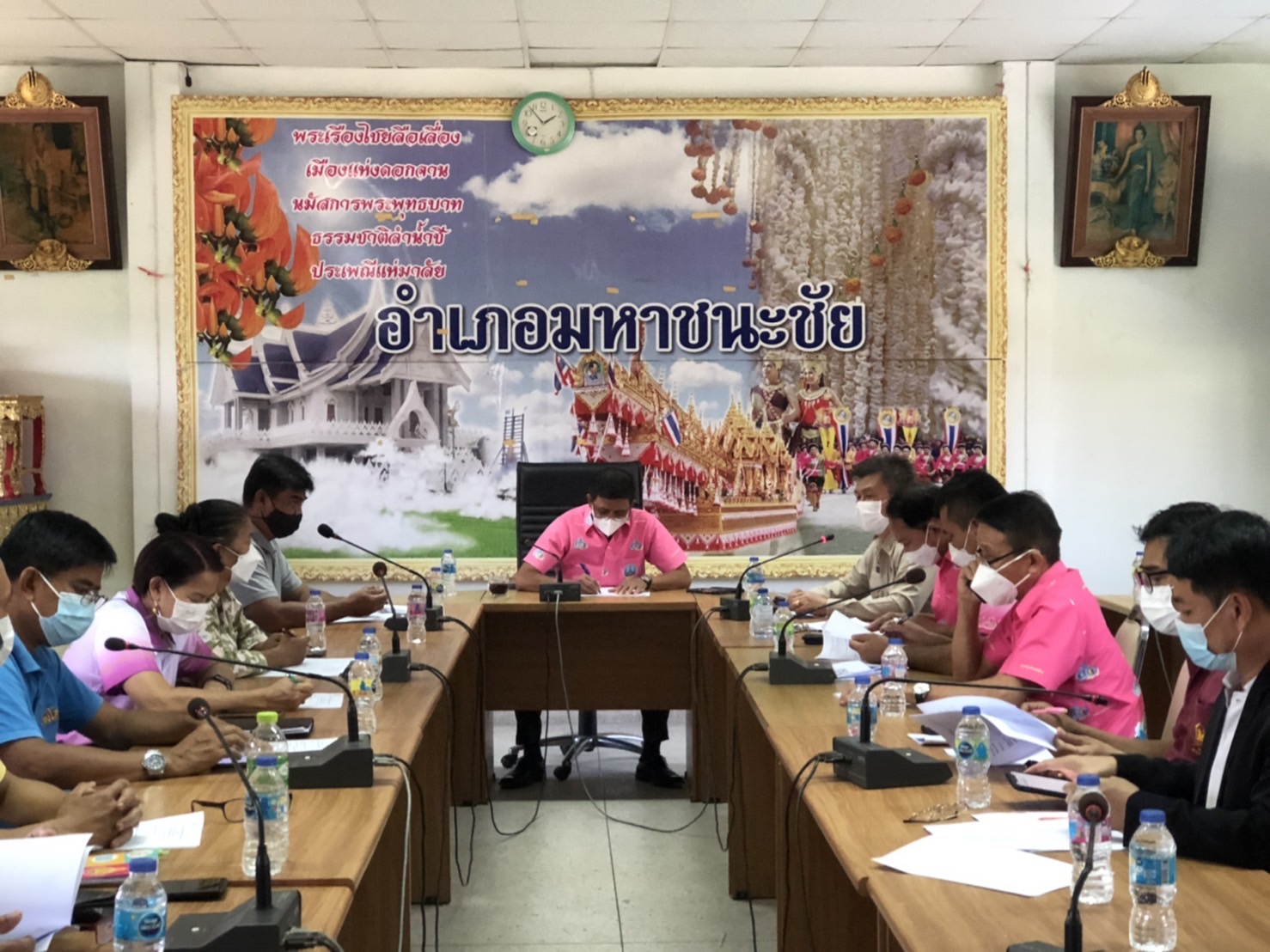 ?พช.ยโสธร ร่วมประชุมคณะกรรมการเครือข่ายโคก หนอง นา พัฒนาชุมชน อ.มหาชนะชัย