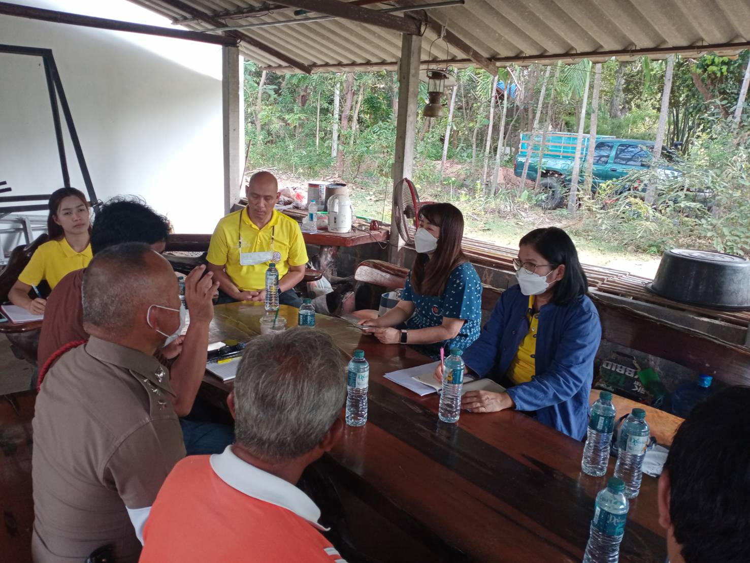 พช.ยโสธร ร่วมกับ สำนักงานอุตสาหกรรมจังหวัดยโสธร ประชุม ค้นหาตัวตน จุดเด่น อัตลักษณ์ ของผลิตภัณฑ์ เพื่อสร้างแบรนด์ สร้างจุดขาย ของผลิตภัณฑ์ จากศูนย์เรียนรู้ โคก หนอง นา อำเภอมหาชนะชัย