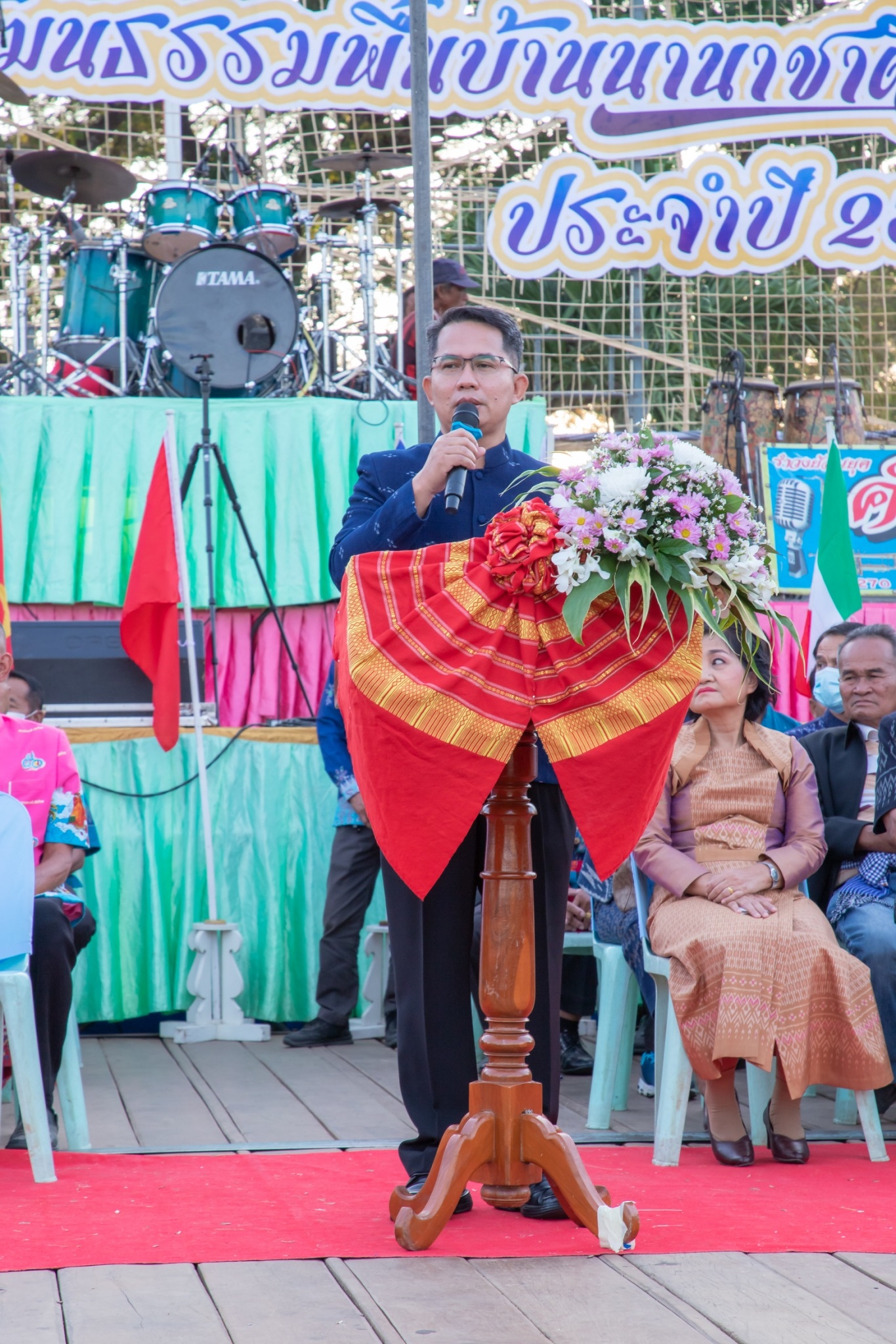 พช.ยโสธร ร่วมกิจกรรมเปิดงานเทศกาลศิลปวัฒนธรรมพื้นบ้านนานาชาติแห่ง ประเทศไทย ประจำปี 2565