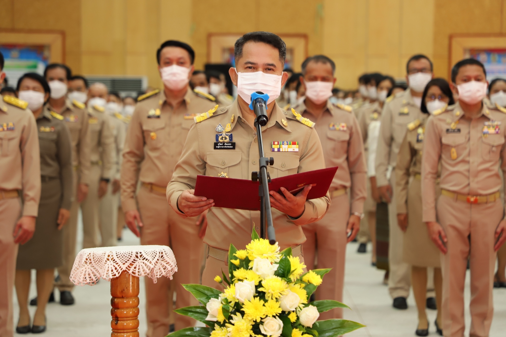 ?พช.ยโสธร ร่วมกิจกรรมน้อมรำลึกในพระมหากรุณาธิคุณ พระบาทสมเด็จพระบรมชนกาธิเบศร มหาภูมิพลอดุลยเดชมหาราช บรมนาถบพิตร เนื่องในวันพระบิดาแห่งฝนหลวง ประจำปี 2565
