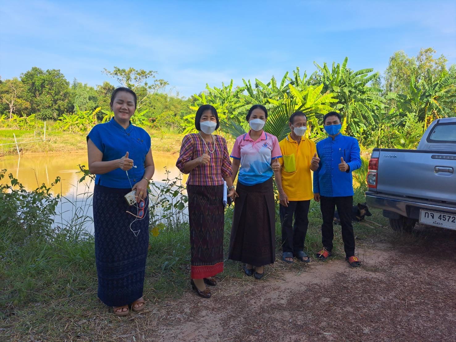 ?พช.ยโสธร ลงพื้นที่ติดตามและเตรียมรับการตรวจสอบผลสัมฤทธิ์และประสิทธิภาพการดำเนินงาน โครงการพัฒนาพื้นที่ต้นแบบการพัฒนาคุณภาพชีวิตตามหลักทฤษฏีใหม่ ประยุกต์สู่โคก หนอง นา โมเดล ในพื้นที่จังหวัดยโสธร