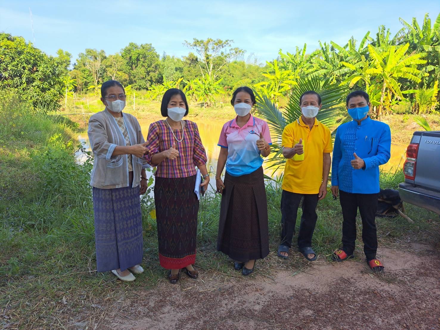 ?พช.ยโสธร ลงพื้นที่ติดตามและเตรียมรับการตรวจสอบผลสัมฤทธิ์และประสิทธิภาพการดำเนินงาน โครงการพัฒนาพื้นที่ต้นแบบการพัฒนาคุณภาพชีวิตตามหลักทฤษฏีใหม่ ประยุกต์สู่โคก หนอง นา โมเดล ในพื้นที่จังหวัดยโสธร