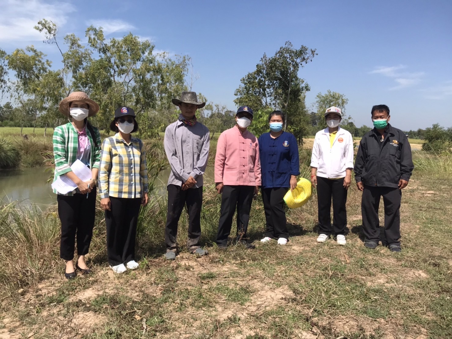 ?พช.ยโสธร ลงพื้นที่ติดตามและเตรียมรับการตรวจสอบผลสัมฤทธิ์และประสิทธิภาพการดำเนินงาน โครงการพัฒนาพื้นที่ต้นแบบการพัฒนาคุณภาพชีวิตตามหลักทฤษฏีใหม่ ประยุกต์สู่โคก หนอง นา โมเดล ในพื้นที่จังหวัดยโสธร