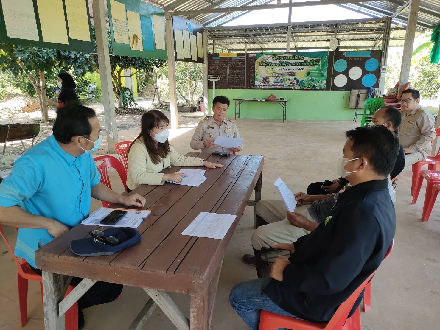 ?พช.ยโสธร ลงพื้นที่ติดตามและเตรียมรับการตรวจสอบผลสัมฤทธิ์และประสิทธิภาพการดำเนินงาน โครงการพัฒนาพื้นที่ต้นแบบการพัฒนาคุณภาพชีวิตตามหลักทฤษฏีใหม่ ประยุกต์สู่โคก หนอง นา โมเดล ในพื้นที่จังหวัดยโสธร