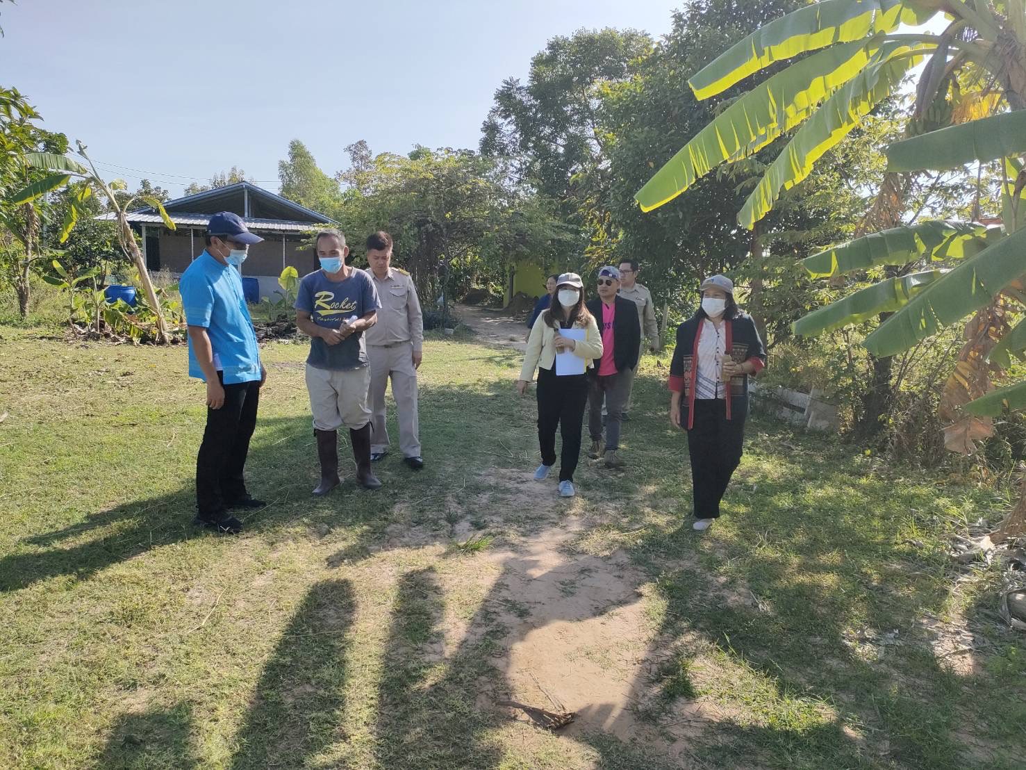 ?พช.ยโสธร ลงพื้นที่ติดตามและเตรียมรับการตรวจสอบผลสัมฤทธิ์และประสิทธิภาพการดำเนินงาน โครงการพัฒนาพื้นที่ต้นแบบการพัฒนาคุณภาพชีวิตตามหลักทฤษฏีใหม่ ประยุกต์สู่โคก หนอง นา โมเดล ในพื้นที่จังหวัดยโสธร