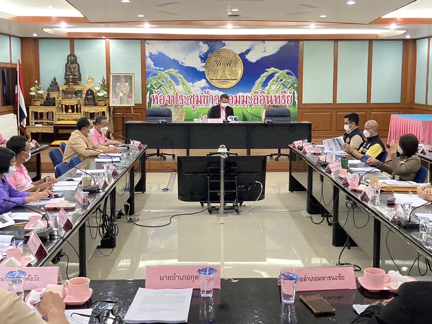 ?พช.ยโสธร ร่วมประชุมคณะกรรมการจัดทำหนังสือประวัติศาสตร์จังหวัดยโสธร ครั้งที่ 3/2565