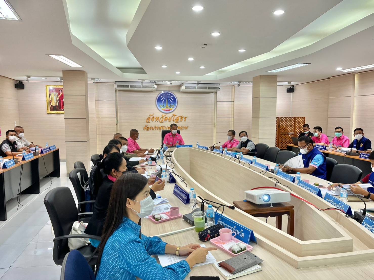 ?พช.ยโสธร ร่วมประชุมคณะทำงานโต๊ะข่าวเพื่อเฝ้าระวังยาเสพติดระดับพื้นที่จังหวัดยโสธร ครั้งที่ 11/2565