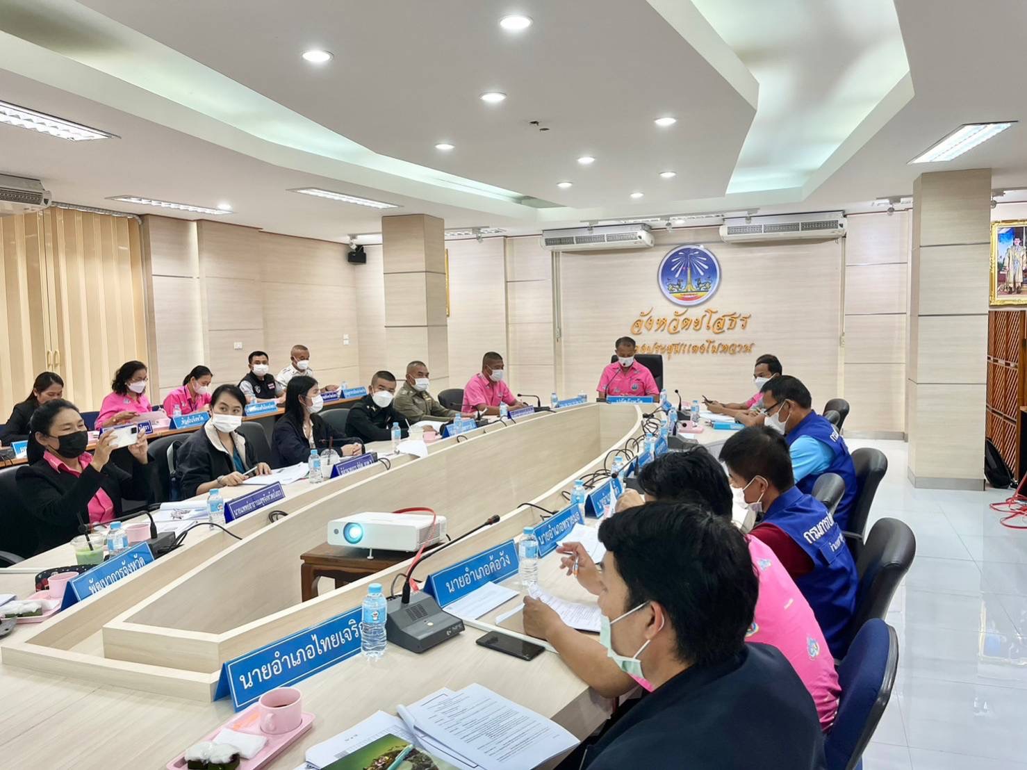 ?พช.ยโสธร ร่วมประชุมคณะทำงานโต๊ะข่าวเพื่อเฝ้าระวังยาเสพติดระดับพื้นที่จังหวัดยโสธร ครั้งที่ 11/2565