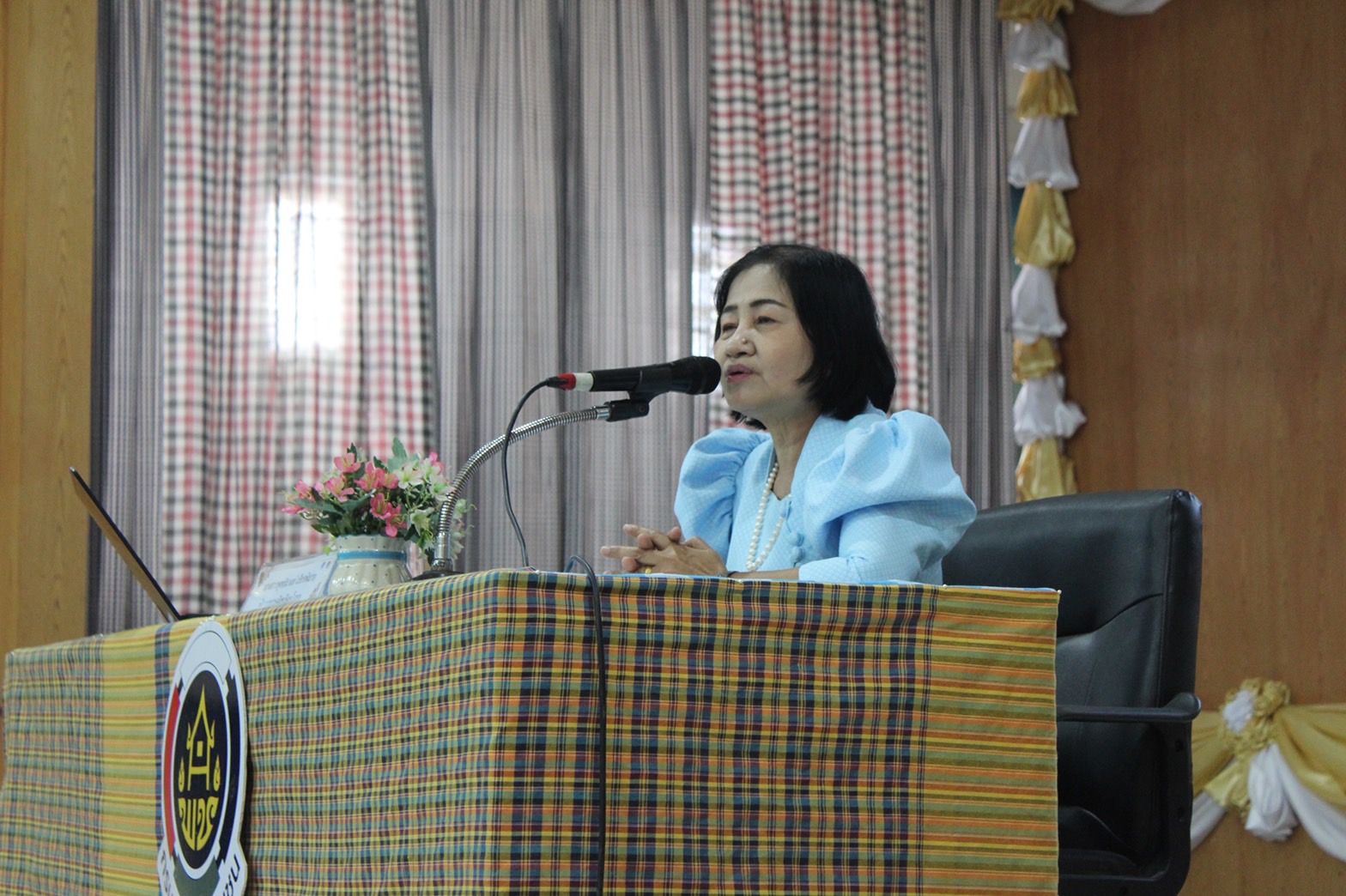 พช.ยโสธร ดำเนินกิจกรรม การประชุมชี้แจงการดำเนินงานพัฒนาชุมชน ประจำปีงบประมาณ พ.ศ.2566