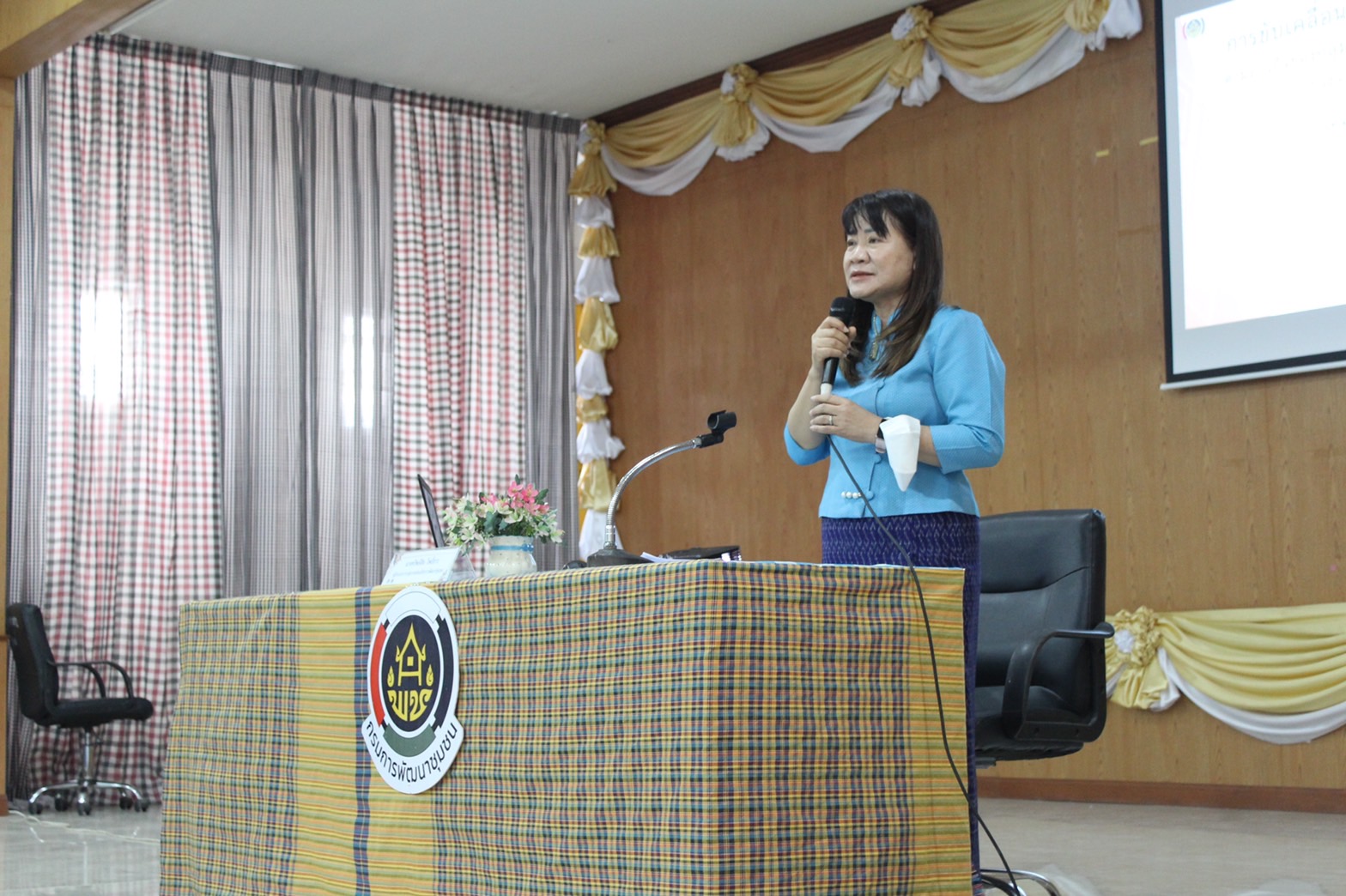 พช.ยโสธร ดำเนินกิจกรรม การประชุมชี้แจงการดำเนินงานพัฒนาชุมชน ประจำปีงบประมาณ พ.ศ.2566