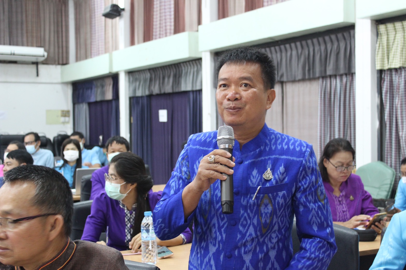 พช.ยโสธร ดำเนินกิจกรรม การประชุมชี้แจงการดำเนินงานพัฒนาชุมชน ประจำปีงบประมาณ พ.ศ.2566