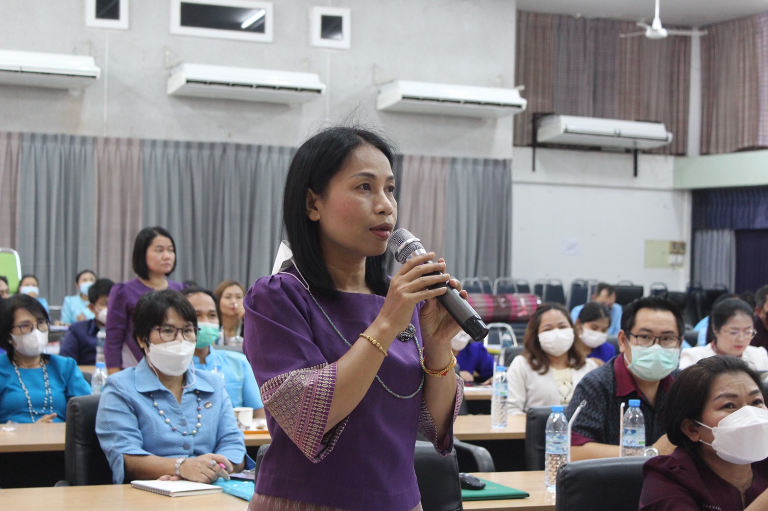 พช.ยโสธร ดำเนินกิจกรรม การประชุมชี้แจงการดำเนินงานพัฒนาชุมชน ประจำปีงบประมาณ พ.ศ.2566