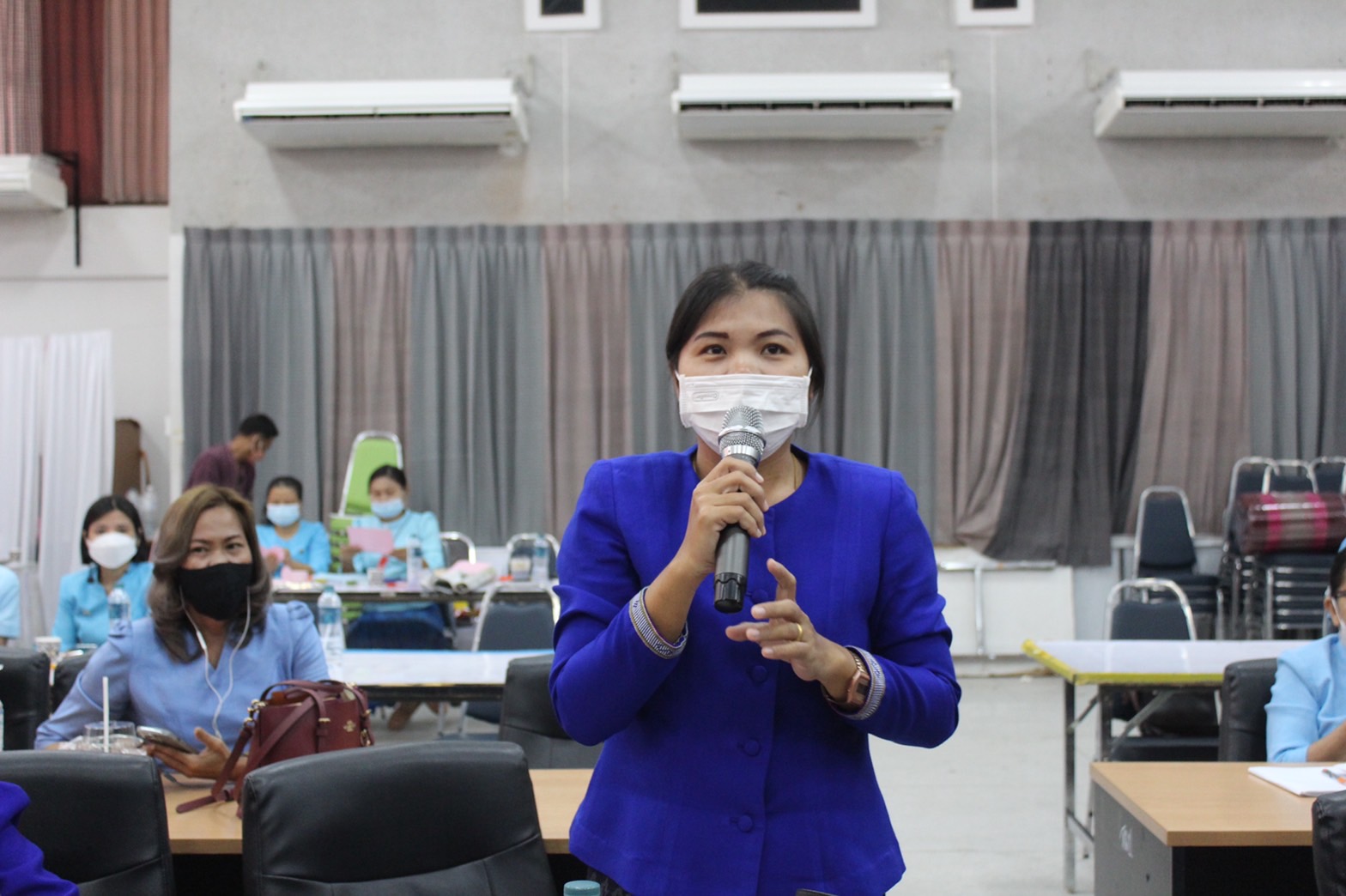 พช.ยโสธร ดำเนินกิจกรรม การประชุมชี้แจงการดำเนินงานพัฒนาชุมชน ประจำปีงบประมาณ พ.ศ.2566