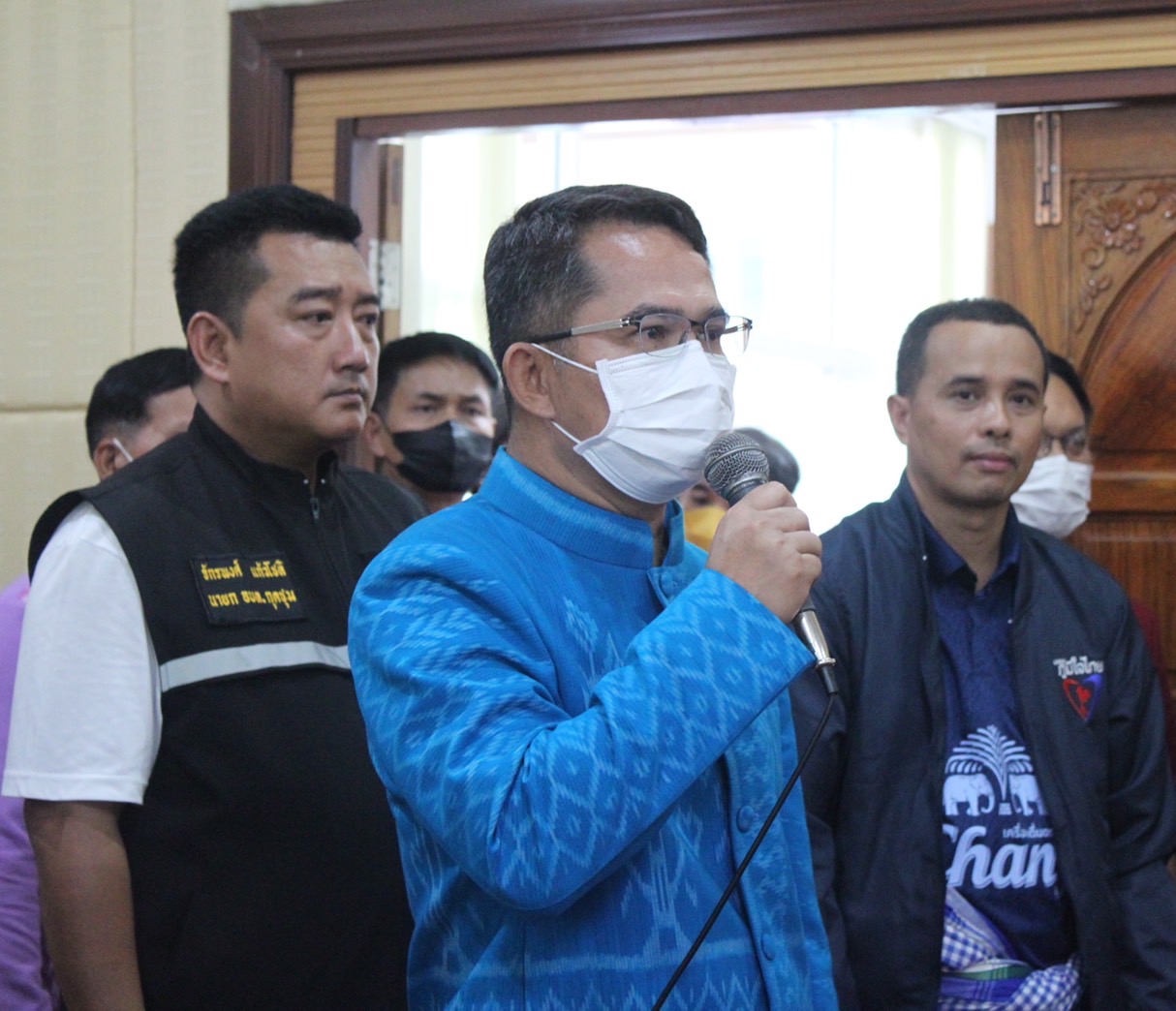 ?พช.ยโสธร ร่วมต้อนรับรัฐมนตรีช่วยว่าการกระทรวงมหาดไทย (นายทรงศักดิ์ ทองศรี)