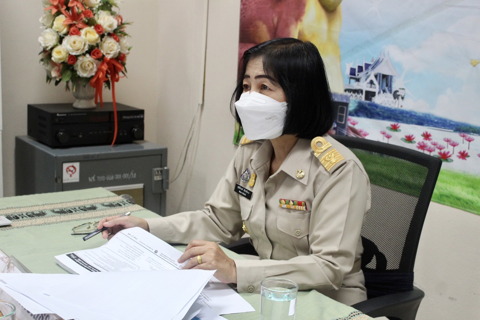 ?พช.ยโสธร ร่วมประชุมกรมการพัฒนาชุมชน ครั้งที่ 11/2565 ผ่านระบบวีดิทัศน์ทางไกล (Video Conference)