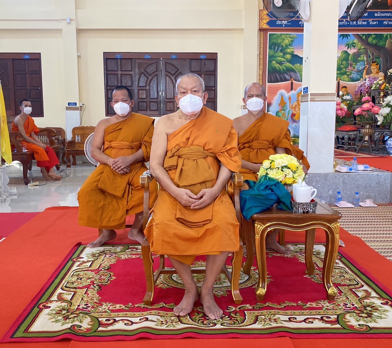 ?พช.ยโสธรร่วมพิธีเจริญพระพุทธมนต์ถวายพระพรชัยมงคลเฉลิมพระเกียรติ ประจำเดือน พฤศจิกายน 2565