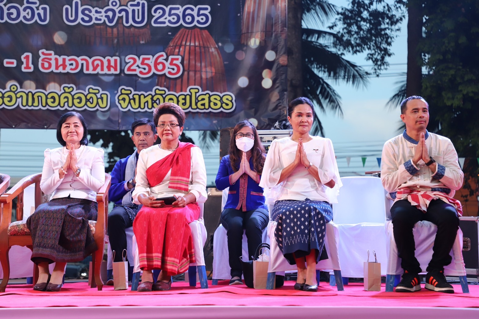 ?พช.ยโสธร ร่วมงานเทศกาลนมัสการหลวงปู่มหาแปลง ประจำปี 2565