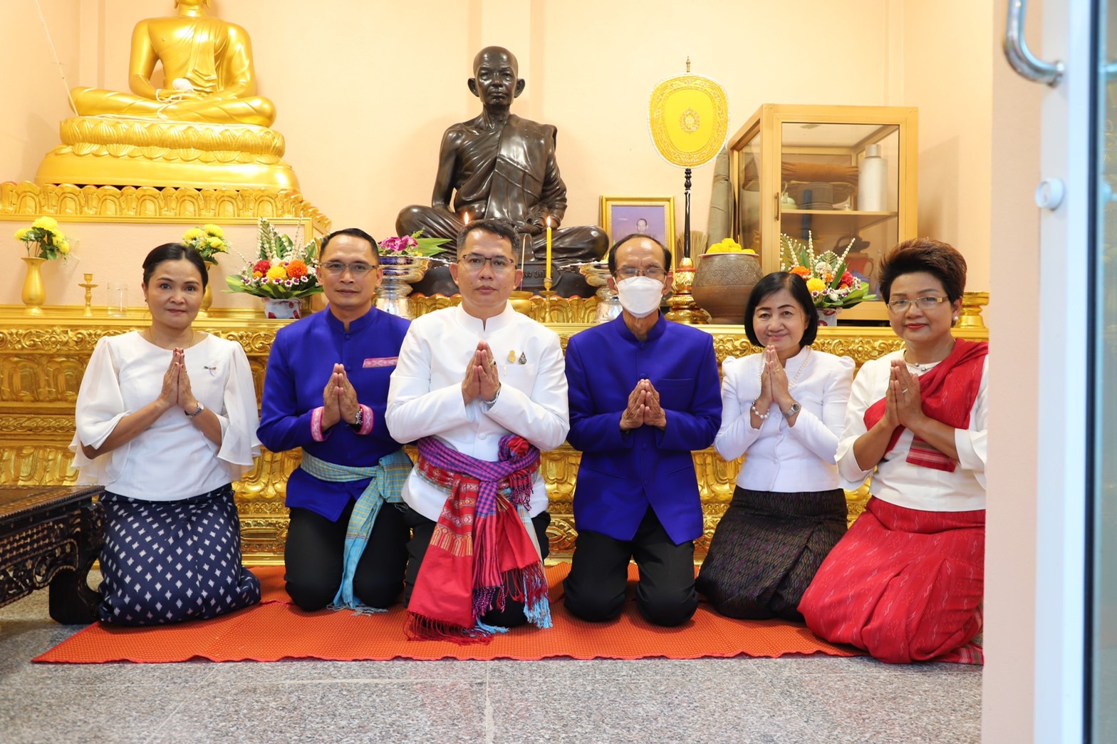 ?พช.ยโสธร ร่วมงานเทศกาลนมัสการหลวงปู่มหาแปลง ประจำปี 2565