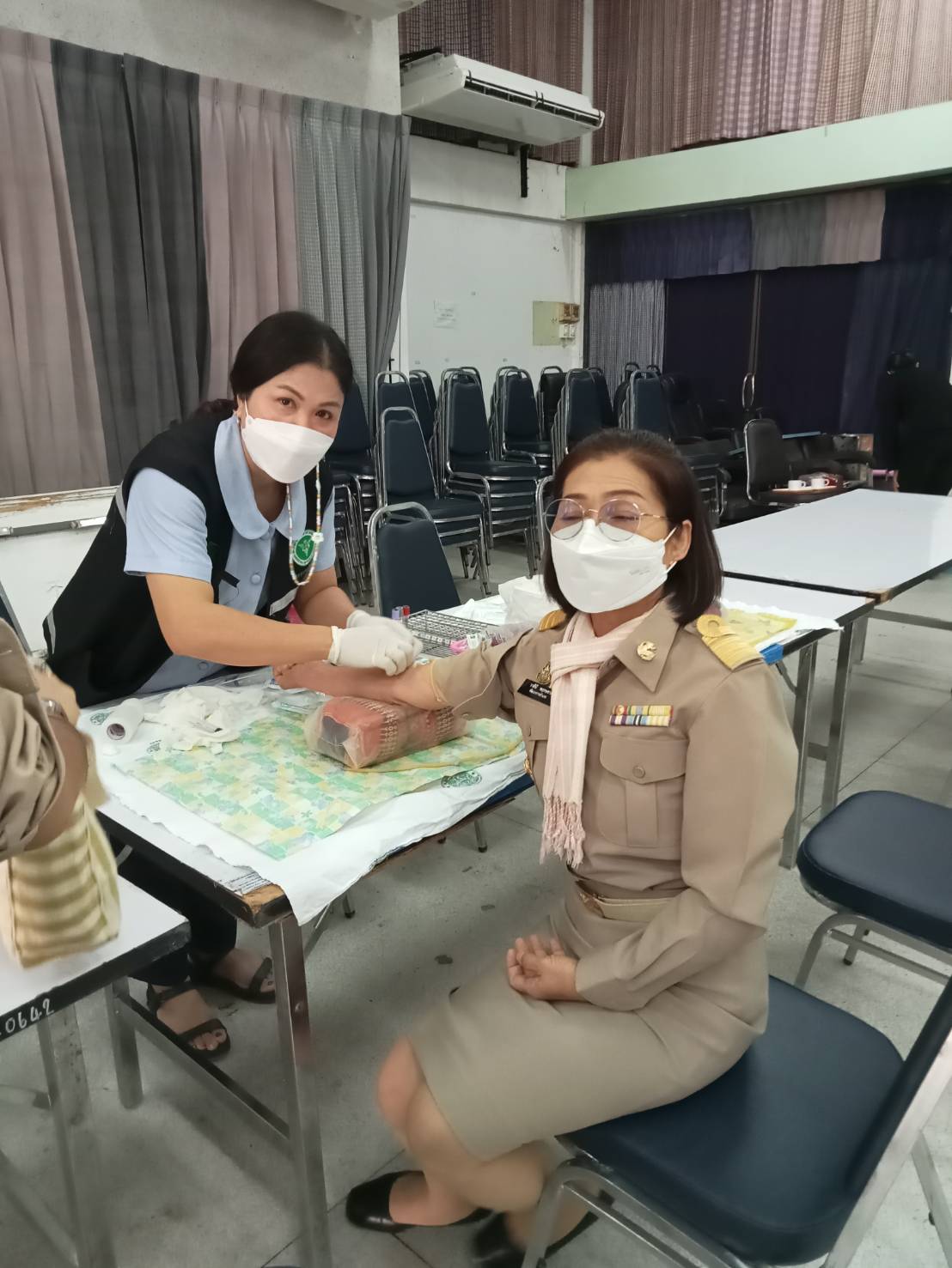 ?พช.ยโสธร ตรวจสุขภาพบุคลากร ประจำปี 2565