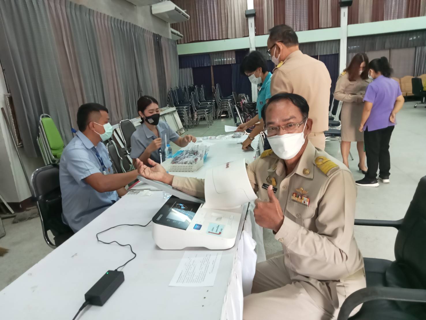 ?พช.ยโสธร ตรวจสุขภาพบุคลากร ประจำปี 2565