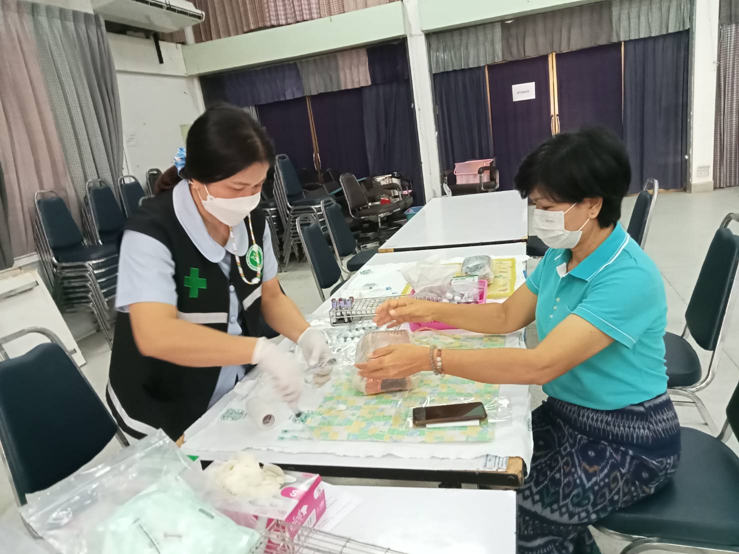 ?พช.ยโสธร ตรวจสุขภาพบุคลากร ประจำปี 2565