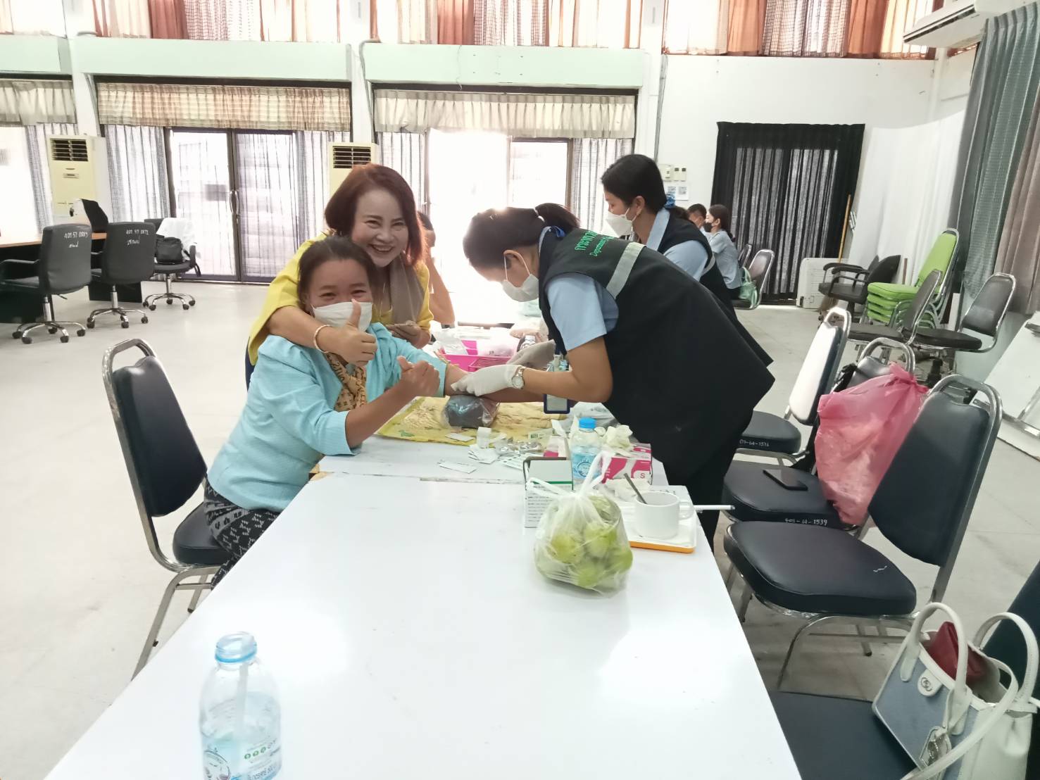 ?พช.ยโสธร ตรวจสุขภาพบุคลากร ประจำปี 2565