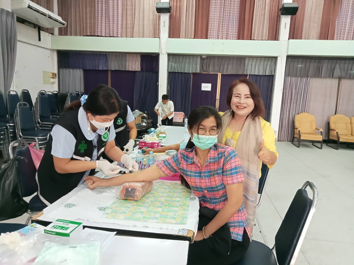 ?พช.ยโสธร ตรวจสุขภาพบุคลากร ประจำปี 2565