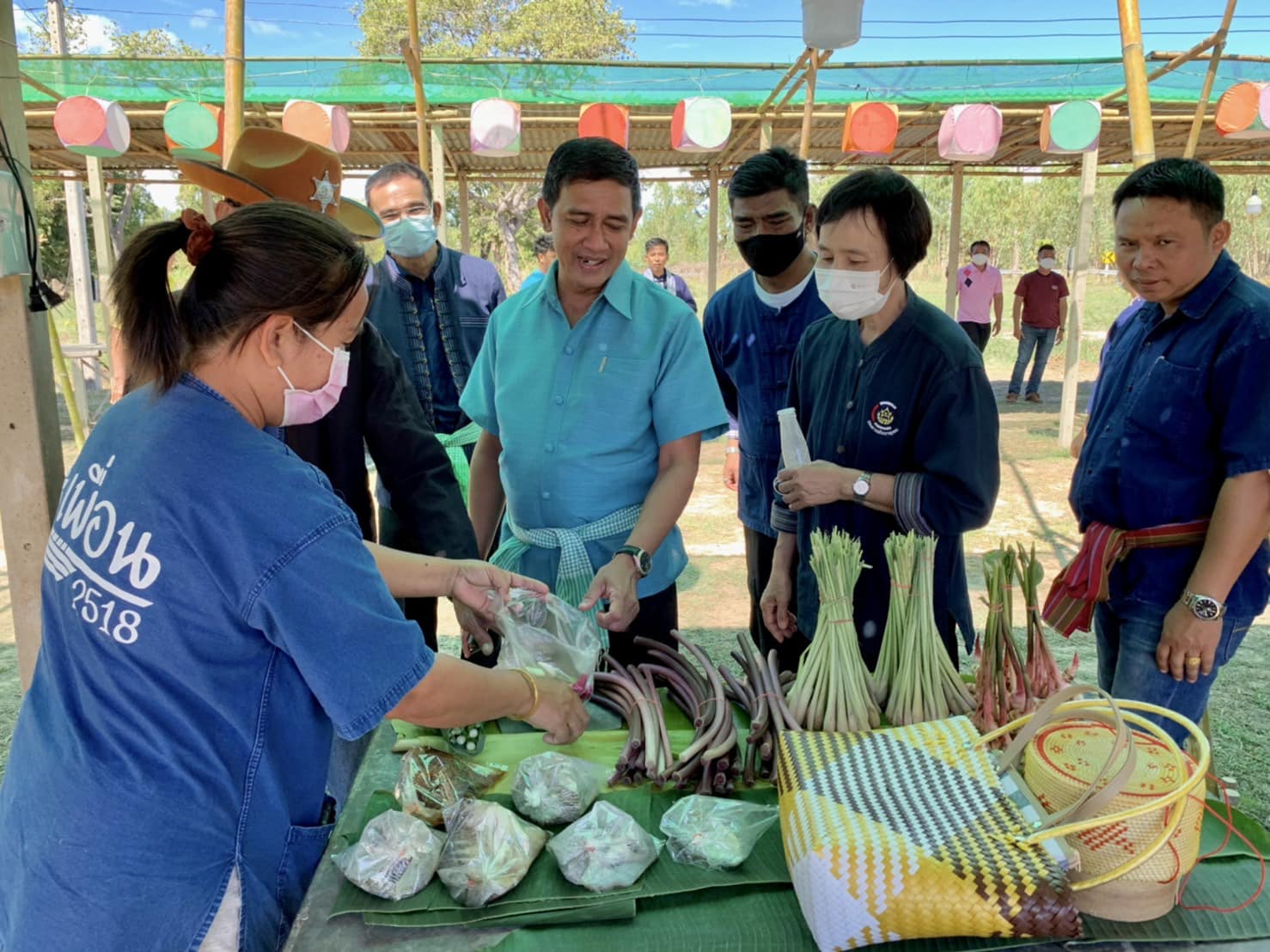 พช.ยโสธร ร่วมกิจกรรม เปิดตัว “ตลาดสุขภาพ โฮมดี” ตลาดดีๆ โดยวิสาหกิจโคกหนองนามหาชนะชัย