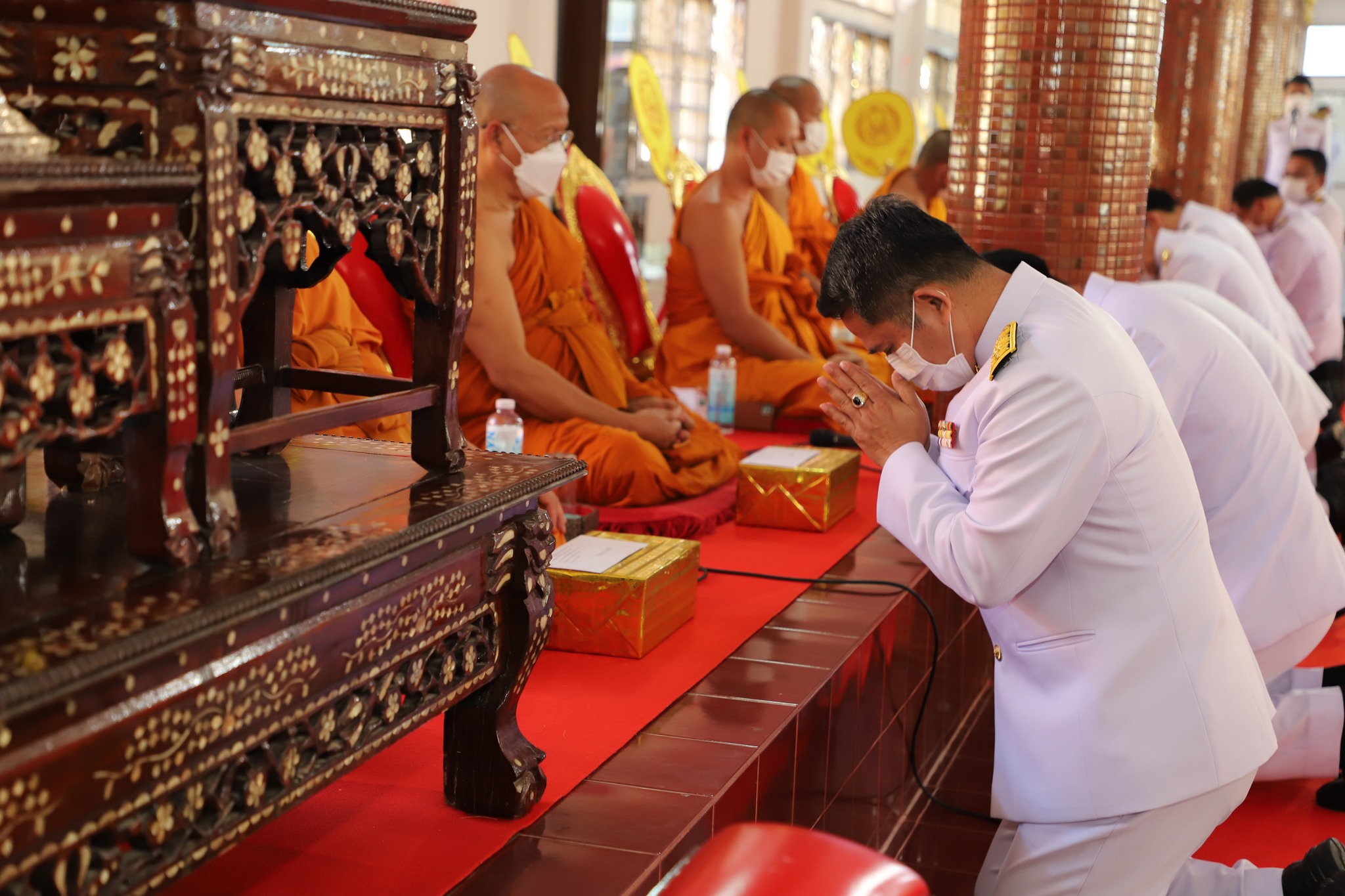 ?พช.ยโสธร ร่วมพิธีเจริญพระพุทธมนต์เฉลิมพระเกียรติ สมเด็จพระเจ้าลูกเธอ เจ้าฟ้าพัชรกิติยาภา นเรนทิราเทพยวดี กรมหลวงราชสาริณีสิริพัชร มหาวัชรราชธิดา เนื่องในโอกาสวันคล้ายวันประสูติ 7 ธันวาคม 2565
