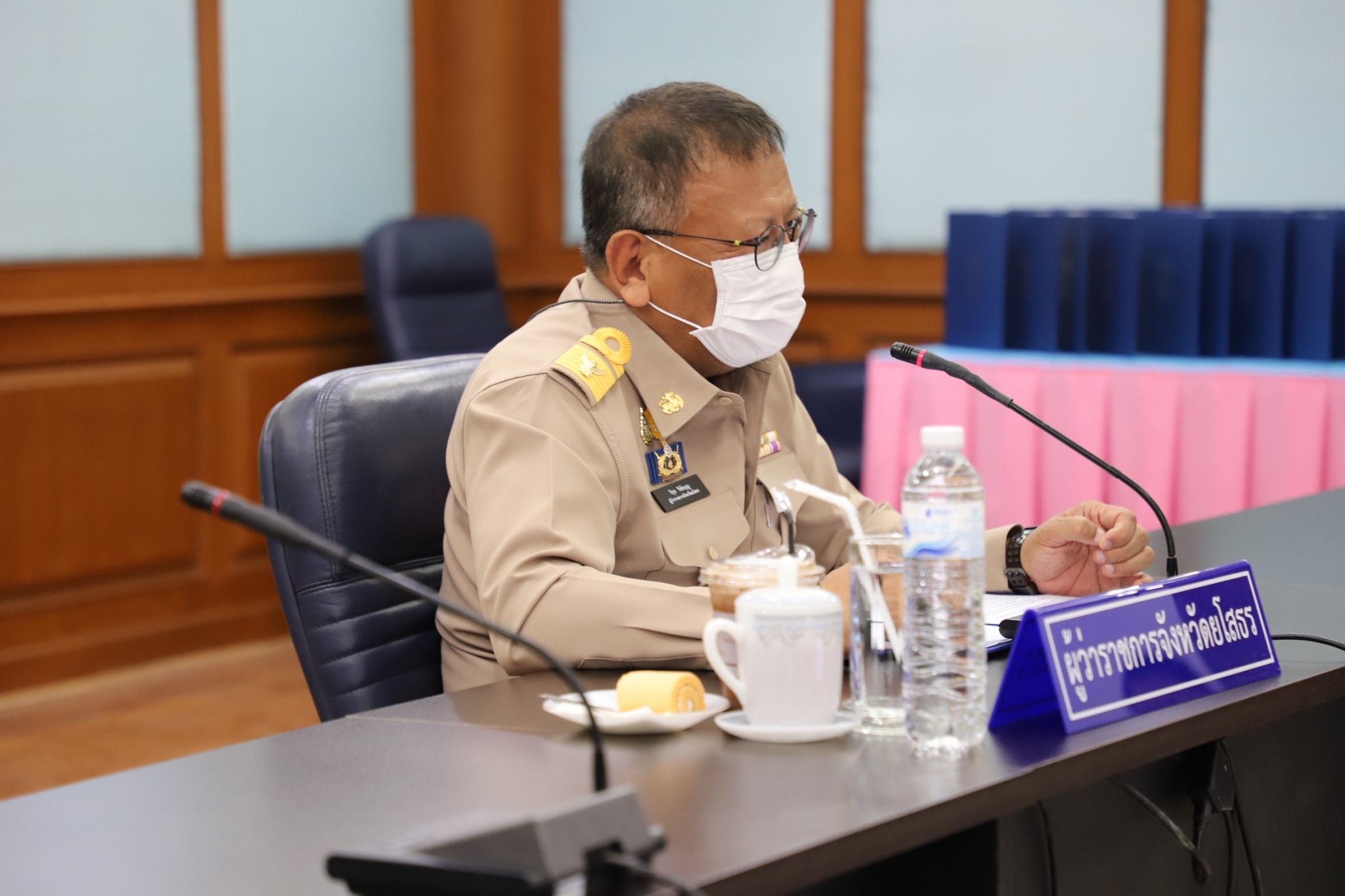 พช.ยโสธร ร่วมประกาศเจตนารมณ์ในการต่อต้านการทุจริต เนื่องในวันต่อต้านคอร์รัปชันสากล (International Anti-Corruption Day) วันที่ 9 ธันวาคม 2565