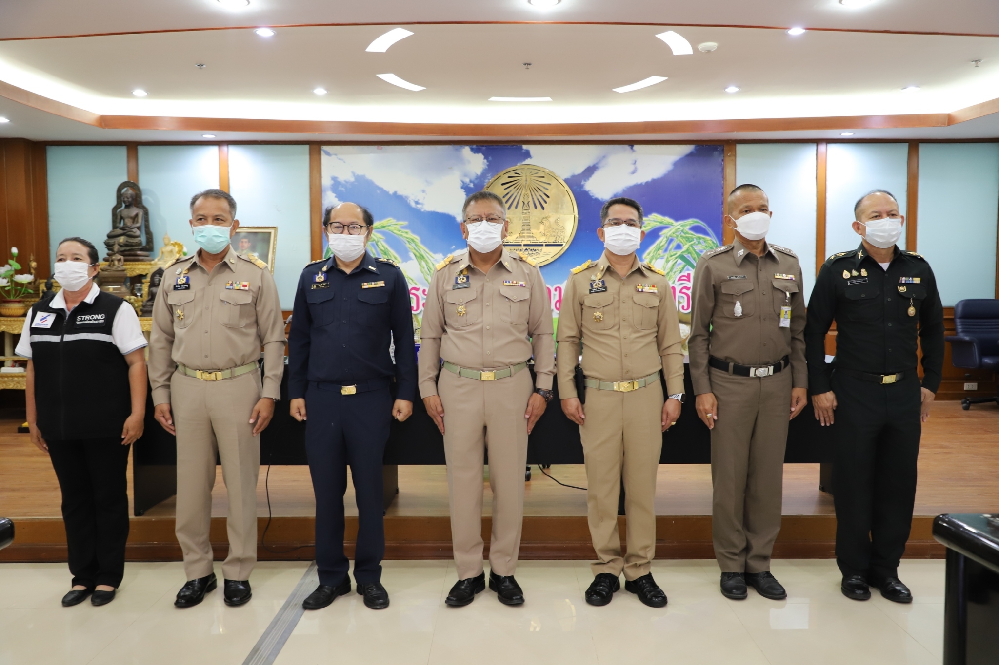 พช.ยโสธร ร่วมประกาศเจตนารมณ์ในการต่อต้านการทุจริต เนื่องในวันต่อต้านคอร์รัปชันสากล (International Anti-Corruption Day) วันที่ 9 ธันวาคม 2565