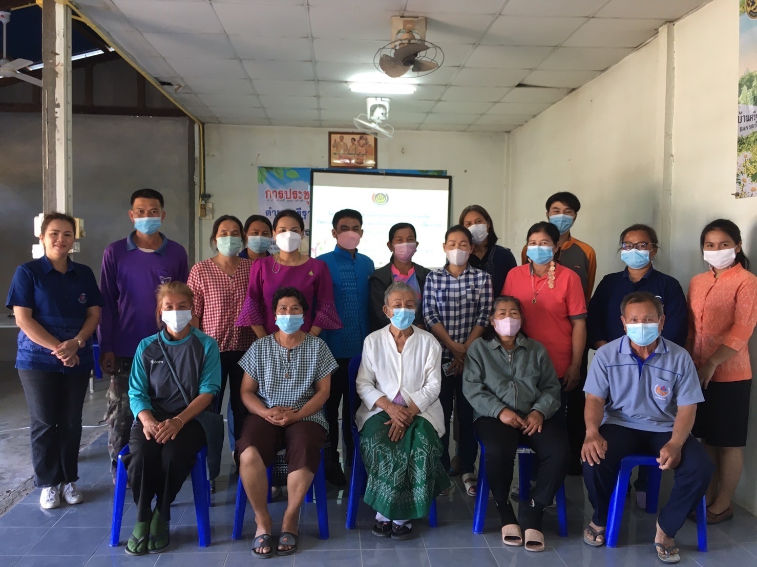 พช.ยโสธร ร่วมติดตามการดำเนินกิจกรรมโครงการสร้างนักขับเคลื่อนยุทธศาสตร์นำการเปลี่ยนแปลงกิจกรรมที่ 2 สร้างเครือข่ายนักขับเคลื่อนยุทธศาสตร์นำการเปลี่ยนแปลงสู่นักสื่อสารสังคม ระดับตำบล