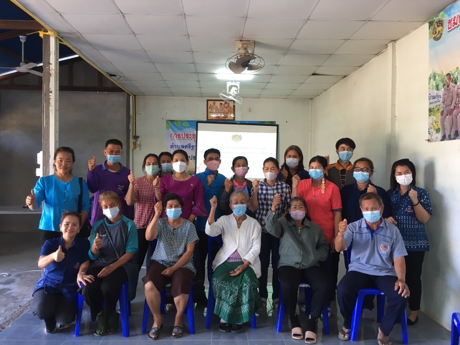 พช.ยโสธร ร่วมติดตามการดำเนินกิจกรรมโครงการสร้างนักขับเคลื่อนยุทธศาสตร์นำการเปลี่ยนแปลงกิจกรรมที่ 2 สร้างเครือข่ายนักขับเคลื่อนยุทธศาสตร์นำการเปลี่ยนแปลงสู่นักสื่อสารสังคม ระดับตำบล