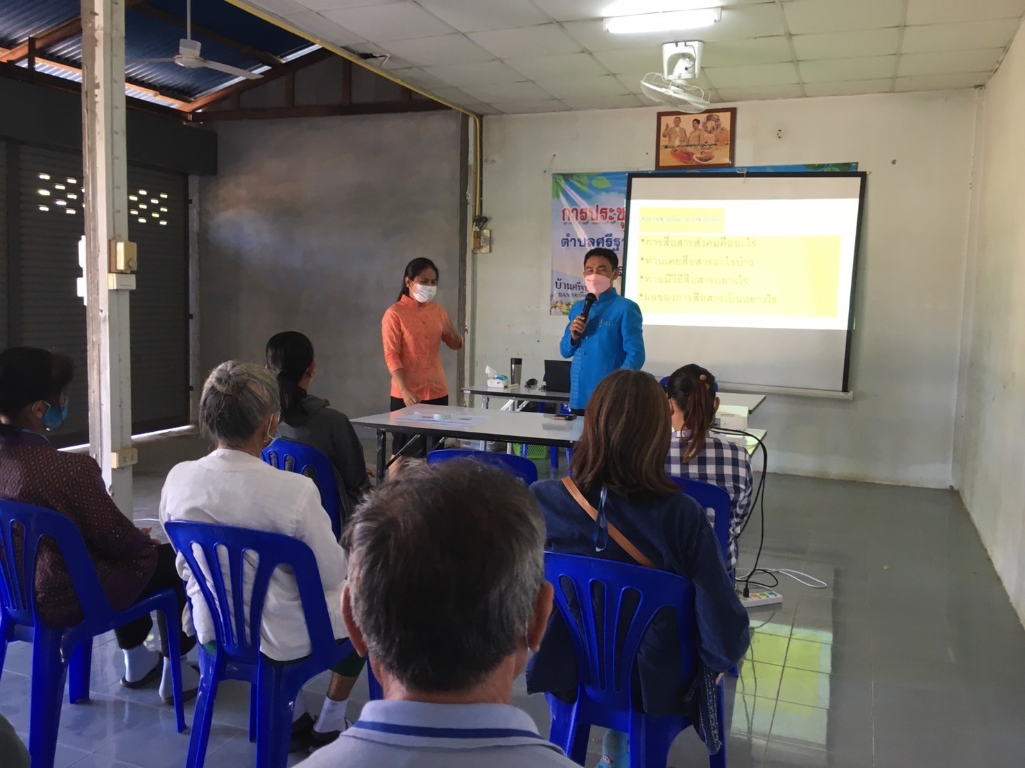 พช.ยโสธร ร่วมติดตามการดำเนินกิจกรรมโครงการสร้างนักขับเคลื่อนยุทธศาสตร์นำการเปลี่ยนแปลงกิจกรรมที่ 2 สร้างเครือข่ายนักขับเคลื่อนยุทธศาสตร์นำการเปลี่ยนแปลงสู่นักสื่อสารสังคม ระดับตำบล